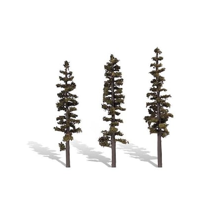 Woodland Scenics Woodland Scenics WOO3563 7 x 8 in. Standing Timber; 3 Piece WOO3563